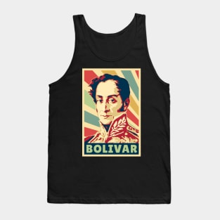 Simon Bolivar Vintage Colors Tank Top